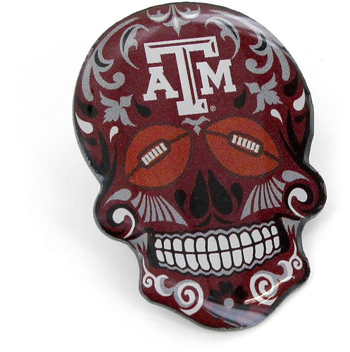 Wholesale TEXAS A&M SUGAR SKULL PIN (NM) CCP-PN-566-74