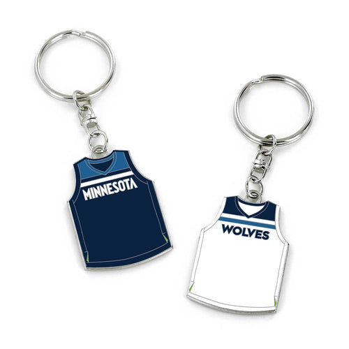 Wholesale TIMBERWOLVES REVERSIBLE HOME/AWAY JERSEY KEYCHAIN NBA-KT-2000-19