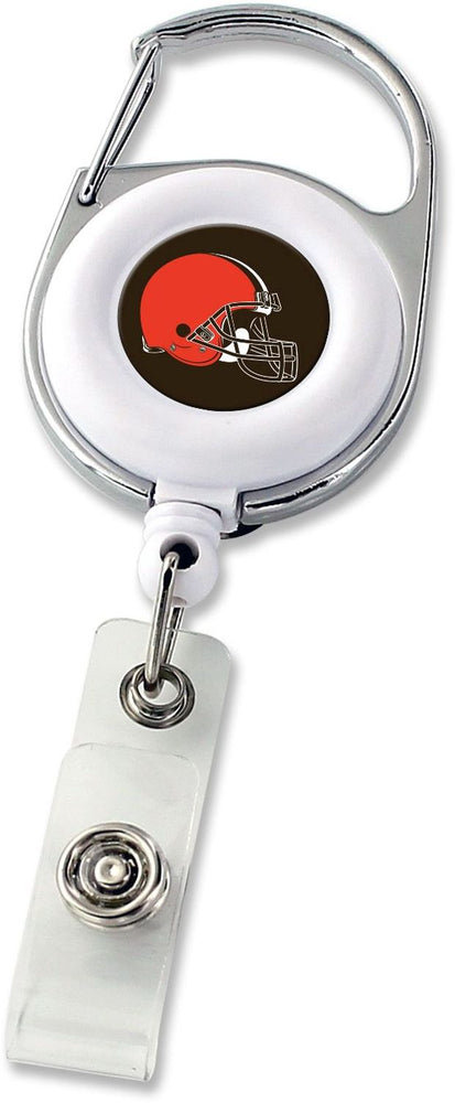 Wholesale CLEVELAND BROWNS DELUXE CLIP BADGE REEL NFL-BH-972-03