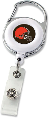 Wholesale CLEVELAND BROWNS DELUXE CLIP BADGE REEL NFL-BH-972-03