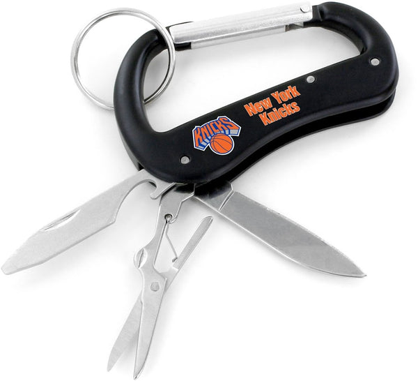 Wholesale KNICKS CARABINER MULTI TOOL KEYCHAIN (SP) NBA-KT-1000-04