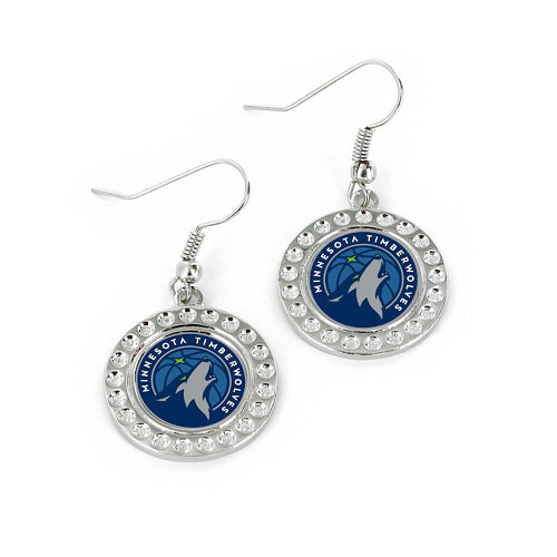 Wholesale TIMBERWOLVES DIMPLE EARRINGS NBA-ER-959-19