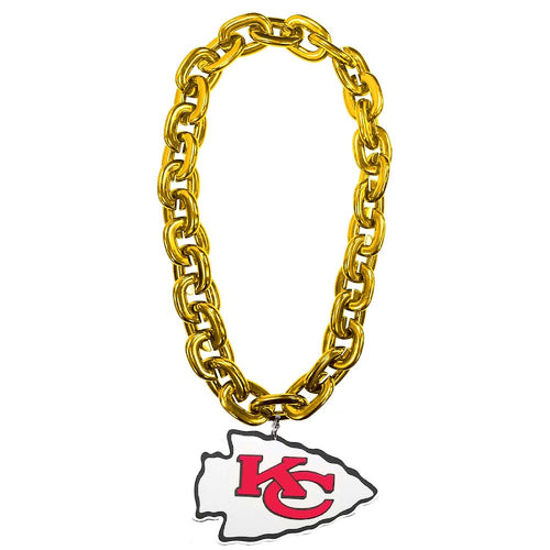 Wholesale KANSAS CITY CHIEFS (GOLD) FAN CHAIN NFL-FF-590-07-GD