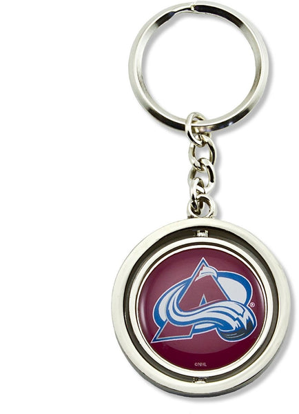 Wholesale AVALANCHE SPINNING KEYCHAIN NHL-SK-741-15