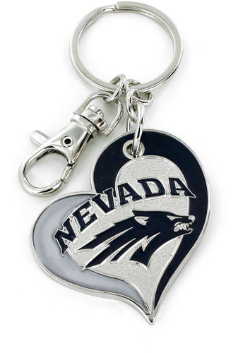 Wholesale NEVADA RENO SWIRL HEART KEYCHAIN CCP-KT-287-159