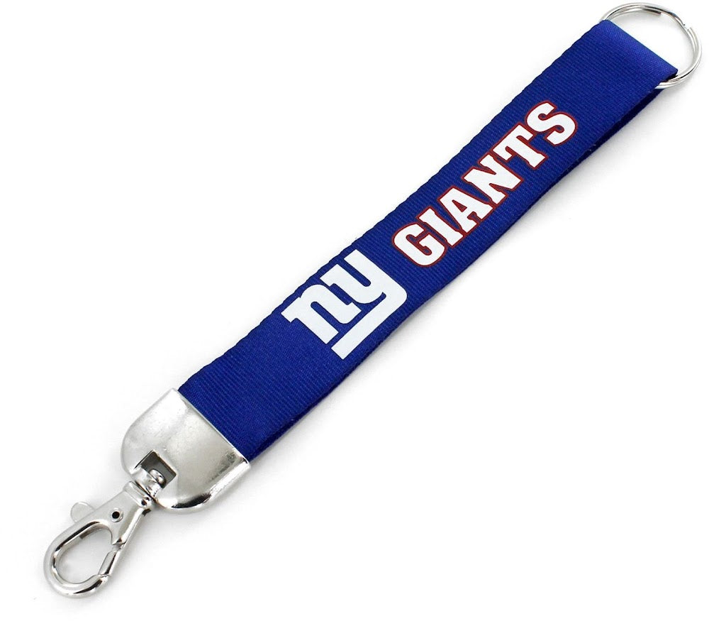 Wholesale NEW YORK GIANTS DELUXE WRISTLET KEYCHAIN NFL-KT-376-23