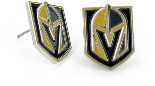 Wholesale GOLDEN KNIGHTS TEAM POST EARRINGS NHL-ER-094-34