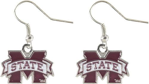 Wholesale MISSISSIPPI STATE COLLEGE DANGLER EARRINGS CCP-ER-015-59