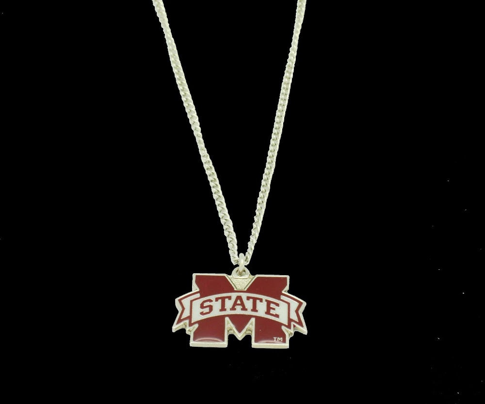 Wholesale MISSISSIPPI STATE LOGO NECKLACE CCP-PD-080-59