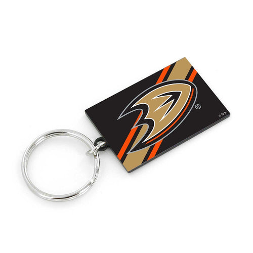 Wholesale DUCKS STRIPED KEYCHAIN NHL-KT-1189-01