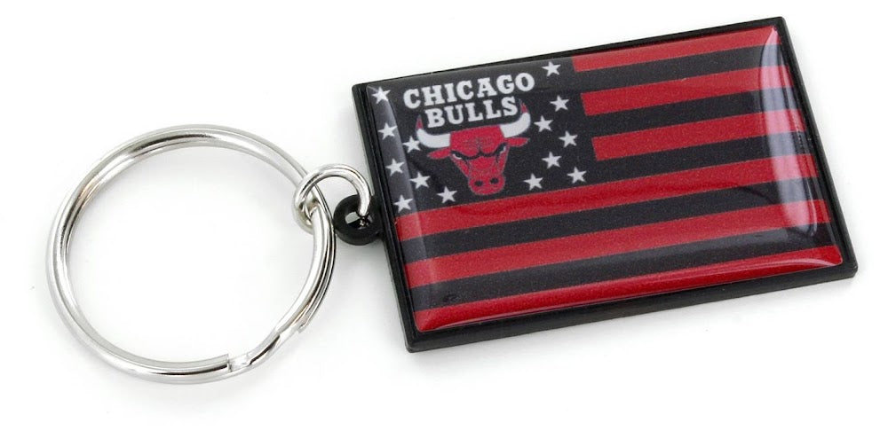 Wholesale BULLS AMERICANA FLAG KEYCHAIN NBA-KT-1106-10