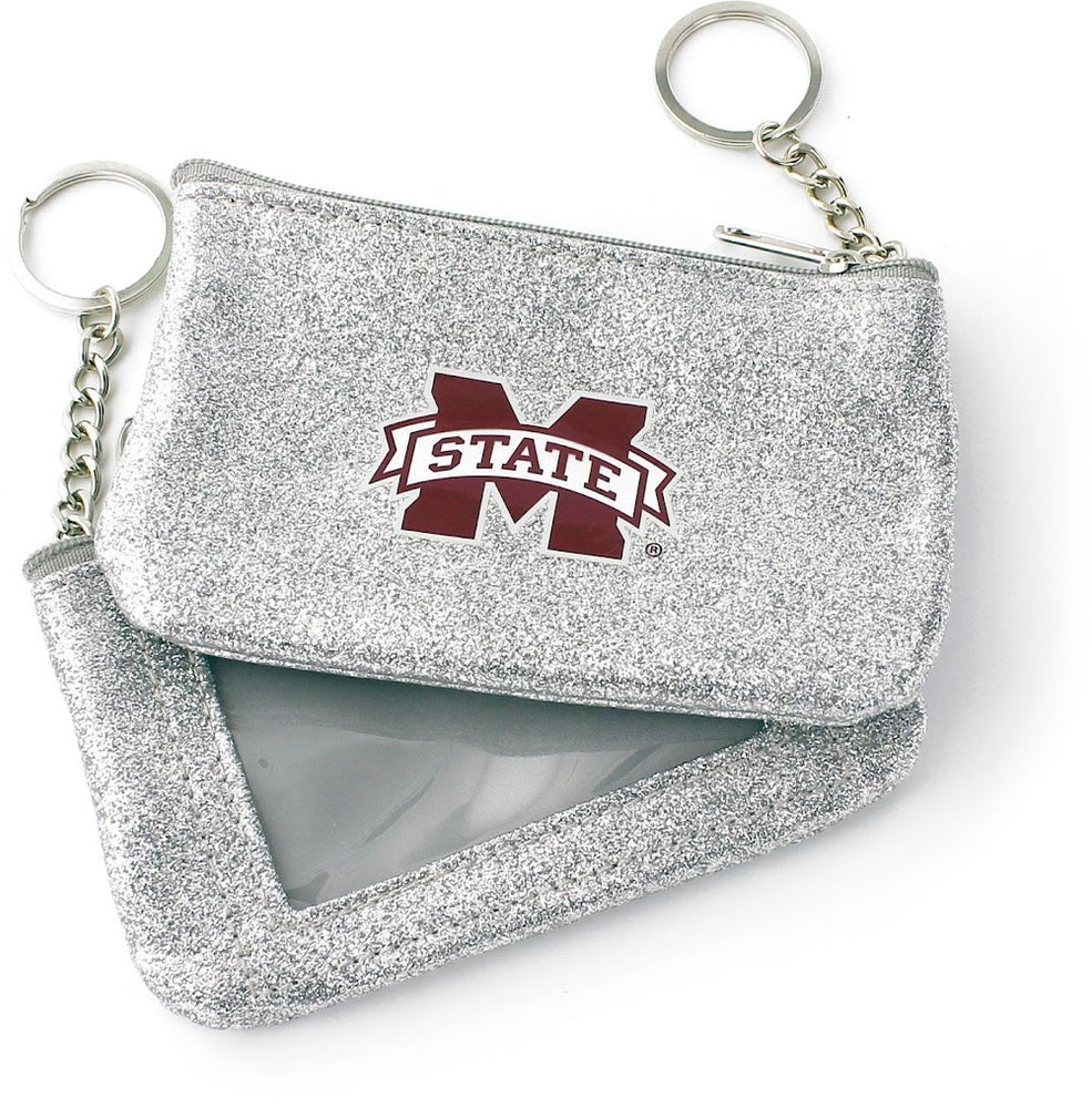 Wholesale MISSISSIPPI STATE (SILVER) SPARKLE COIN PURSE (OC) CCP-WA-991-59