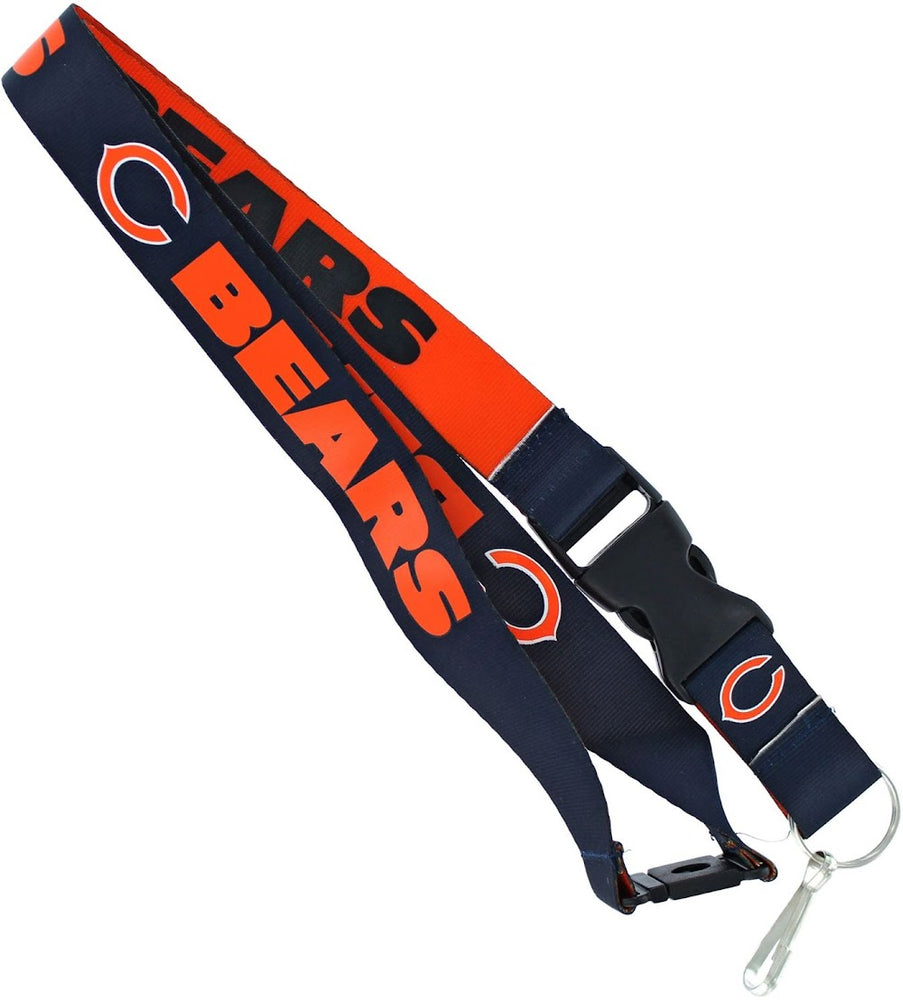 Wholesale CHICAGO BEARS (BLUE/ORANGE) REVERSIBLE LANYARD NFL-LN-162-16