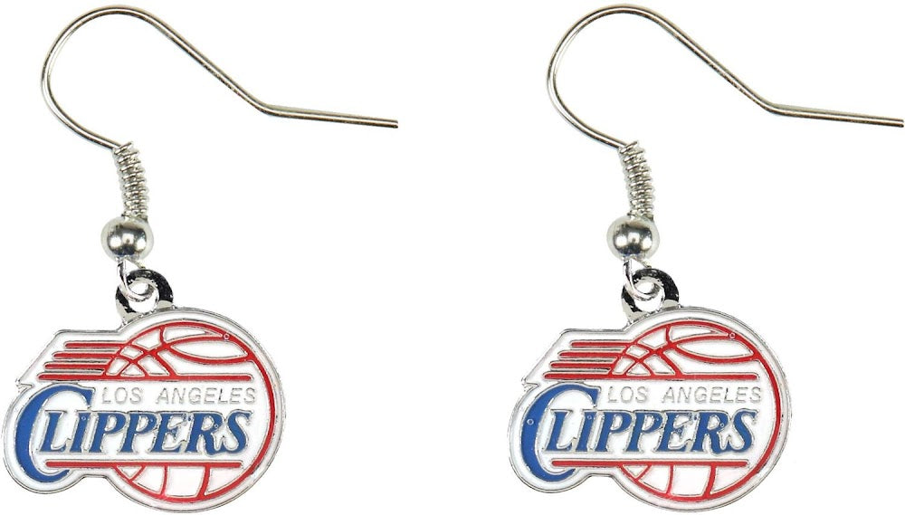 Wholesale CLIPPERS LOGO DANGLER EARRINGS NBA-ER-015-24