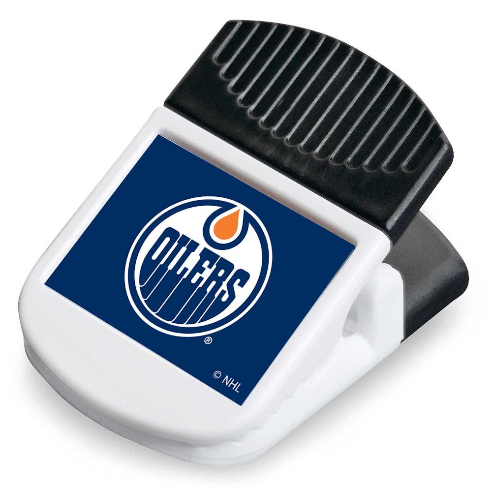 Wholesale OILERS MAGNETIC RECTANGULAR CHIP CLIP NHL-CC-796-16