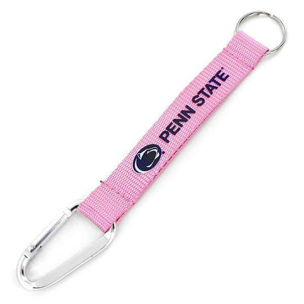 Wholesale PENN STATE PINK CARABINER KEYCHAIN (NM) CCP-KT-147-34-PK