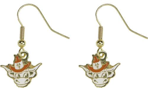 Wholesale TEXAS MASCOT DANGLER EARRINGS (NM) CCP-ER-015-52-A