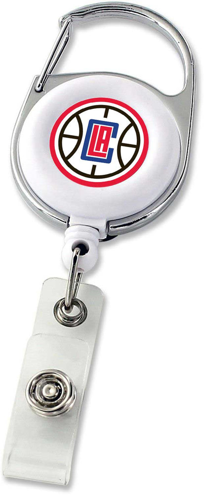 Wholesale CLIPPERS DELUXE CLIP BADGE REEL NBA-BH-972-24