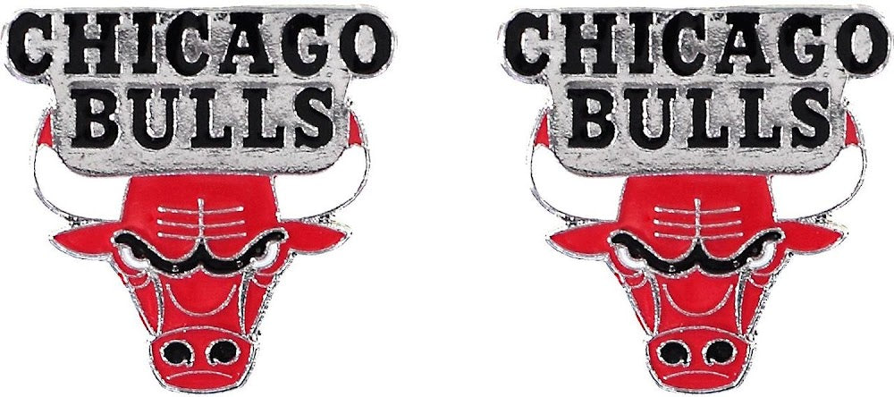 Wholesale BULLS TEAM POST EARRINGS NBA-ER-094-10