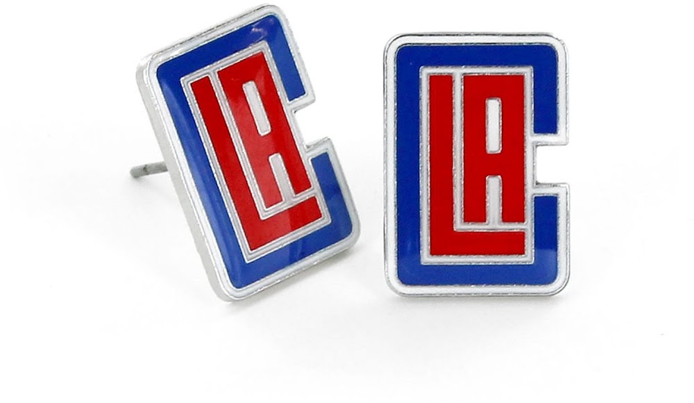 Wholesale CLIPPERS TEAM POST EARRINGS NBA-ER-094-24