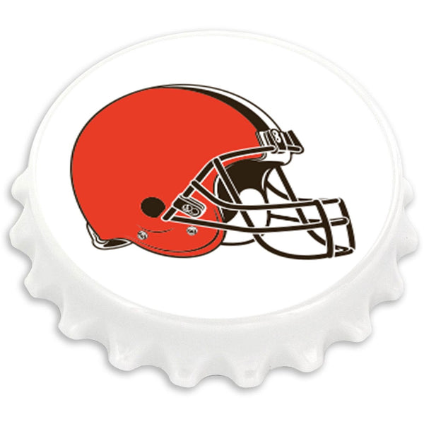 Wholesale CLEVELAND BROWNS BOTTLE CAP BOTTLE OPENER MAGNET (OC) NFL-MG-831-03