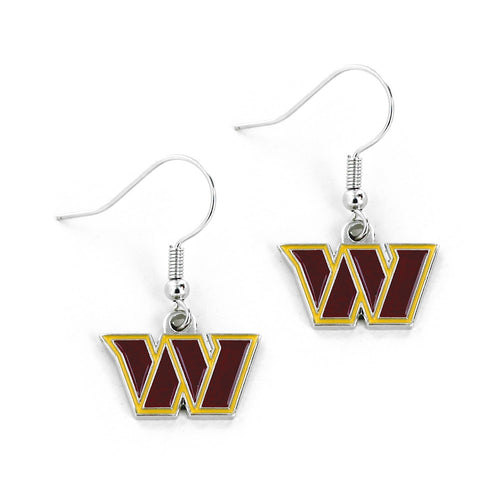 Wholesale WASHINGTON COMMANDERS DANGLER EARRINGS NFL-ER-015-37