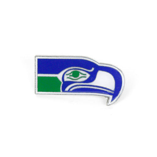 Wholesale SEATTLE SEAHAWKS THROWBACK LOGO PIN NFL-PN-629-14