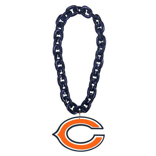 Wholesale CHICAGO BEARS (NAVY) FAN CHAIN NFL-FF-590-16