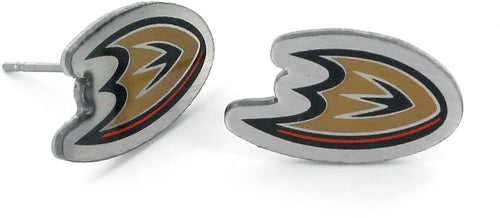 Wholesale DUCKS TEAM POST EARRINGS NHL-ER-094-01