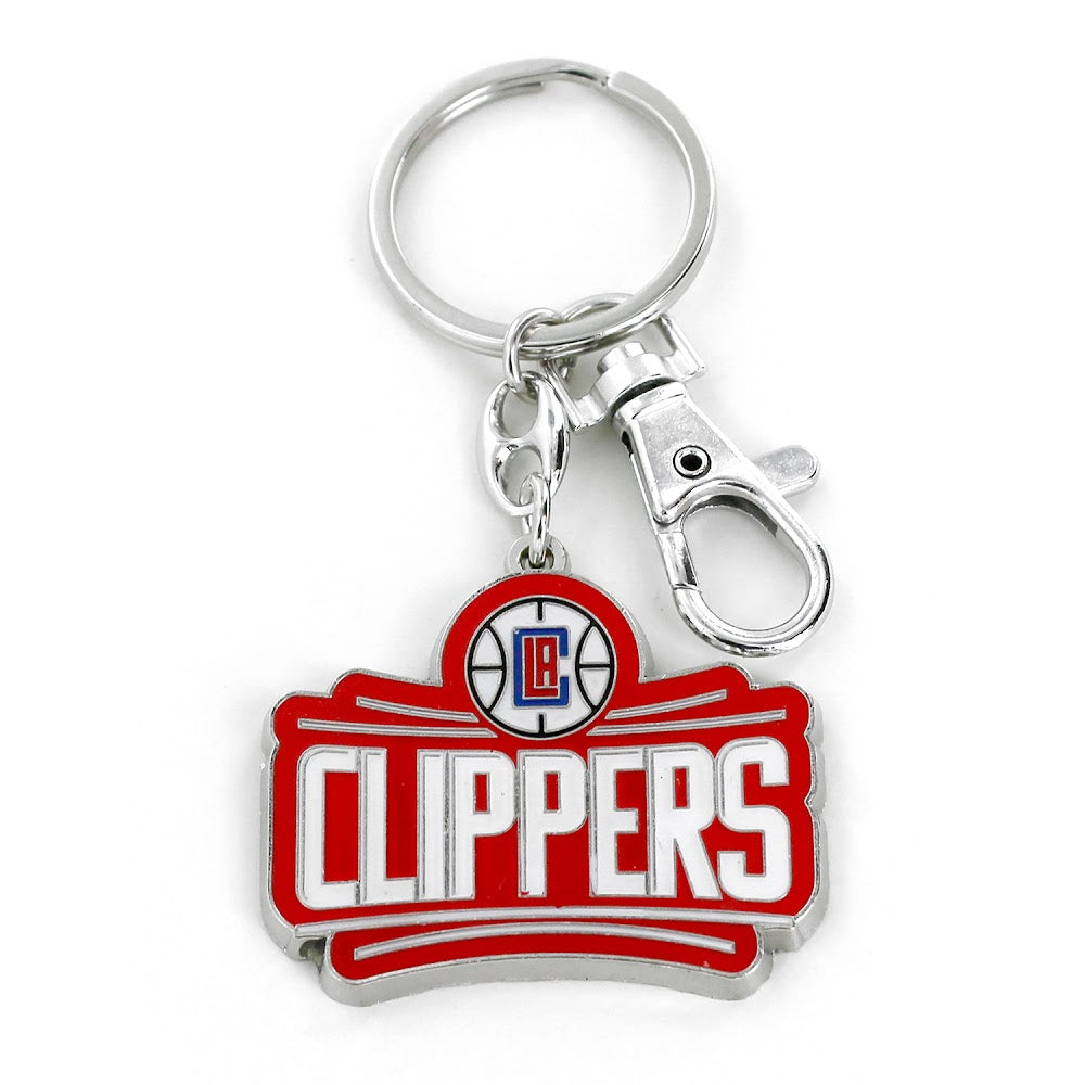 Wholesale CLIPPERS TEAM LOGO HEAVYWEIGHT KEYCHAIN NBA-KT-091-24