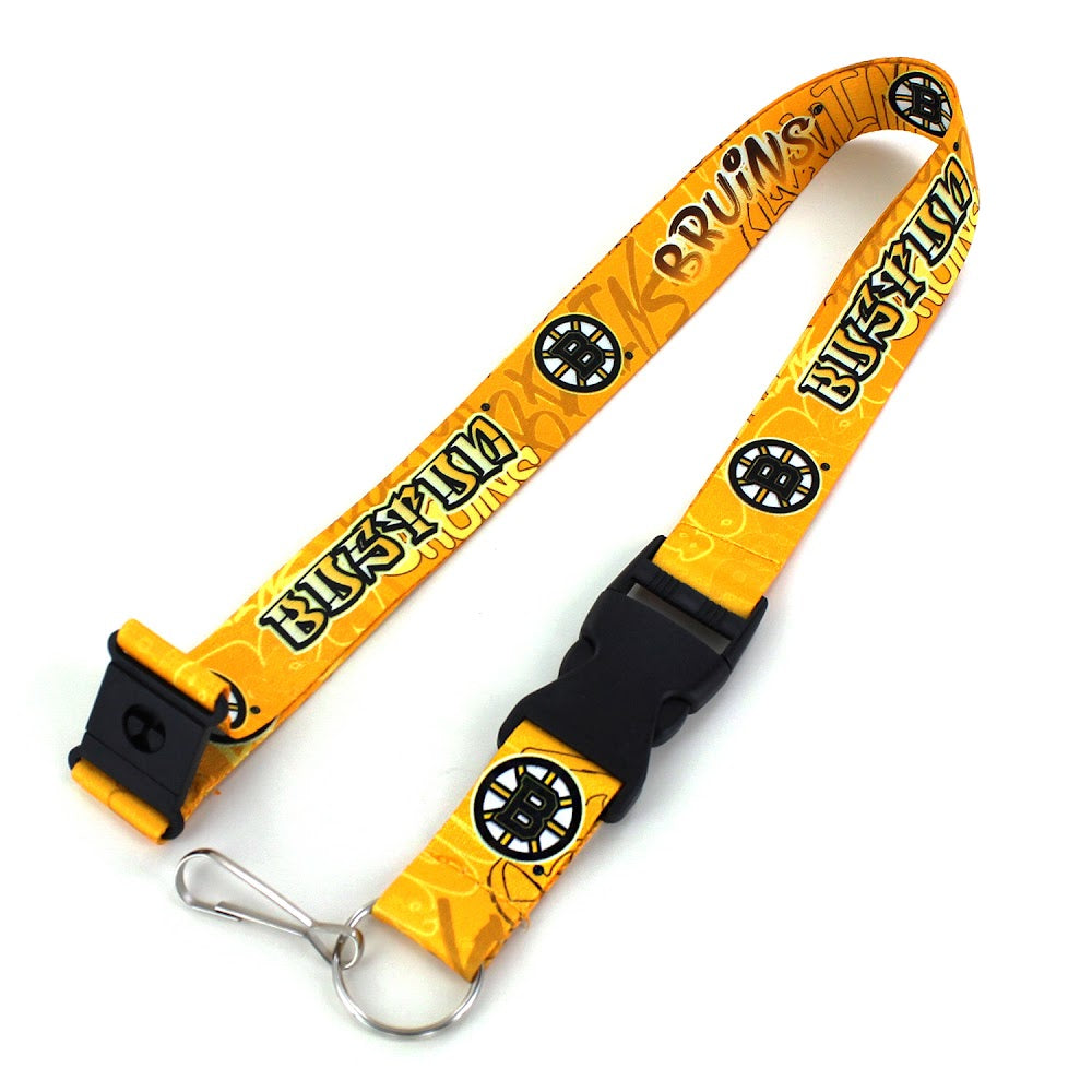 Wholesale BRUINS GRAFFITI LANYARD NHL-LN-636-07