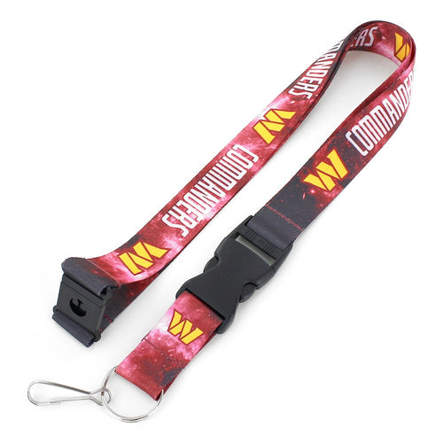 Wholesale WASHINGTON COMMANDERS GALAXY LANYARD NFL-LN-586-37