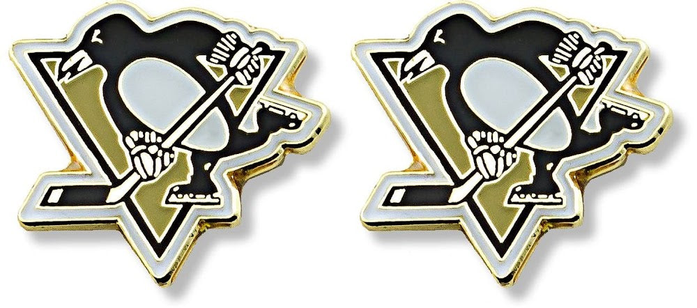 Wholesale PENGUINS TEAM POST EARRINGS NHL-ER-094-14