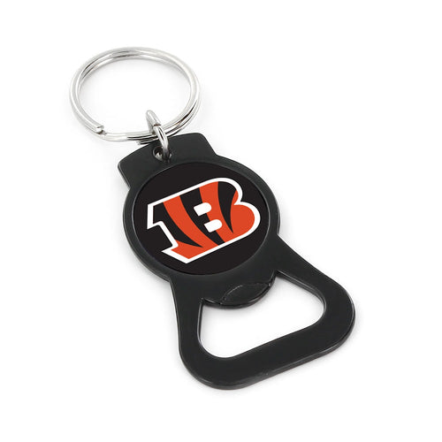 Wholesale CINCINNATI BENGALS (BLACK) BOTTLE OPENER KEYCHAIN NFL-BK-702-02-BK