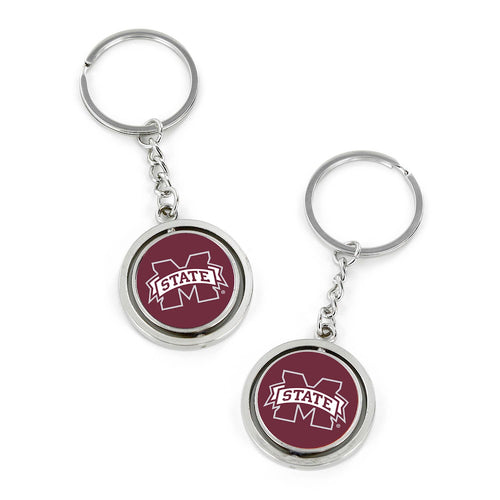 Wholesale MISSISSIPPI STATE SPINNING KEYCHAIN (DNO-OL) CCP-SK-741-59