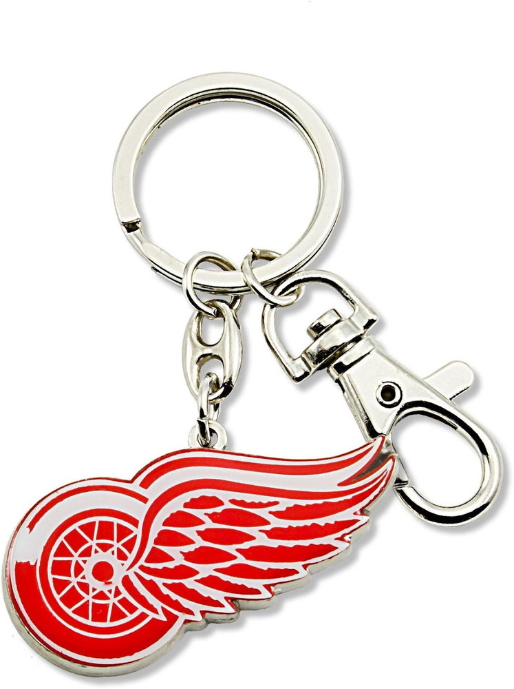 Wholesale RED WINGS TEAM LOGO HEAVYWEIGHT KEYCHAIN NHL-KT-091-23