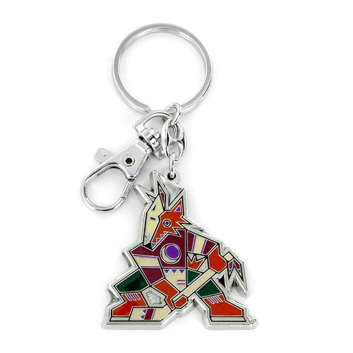 Wholesale COYOTES TEAM LOGO HEAVYWEIGHT KEYCHAIN NHL-KT-091-27