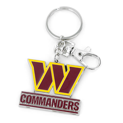 Wholesale WASHINGTON COMMANDERS HEAVYWEIGHT KEYCHAIN NFL-KT-091-37