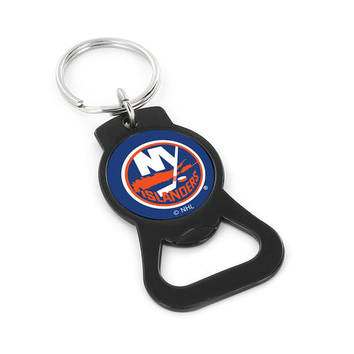 Wholesale ISLANDERS (BLACK) BOTTLE OPENER KEYCHAIN NHL-BK-702-09-BK