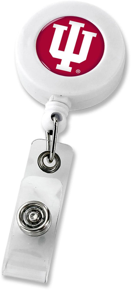 Wholesale INDIANA BADGE REEL (WHITE) (NE) CCP-BH-862-54