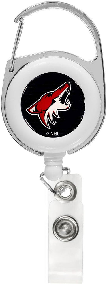 Wholesale COYOTES DELUXE CLIP BADGE REEL NHL-BH-972-27