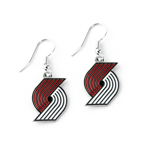 Wholesale TRAIL BLAZERS LOGO DANGLER EARRINGS NBA-ER-015-27