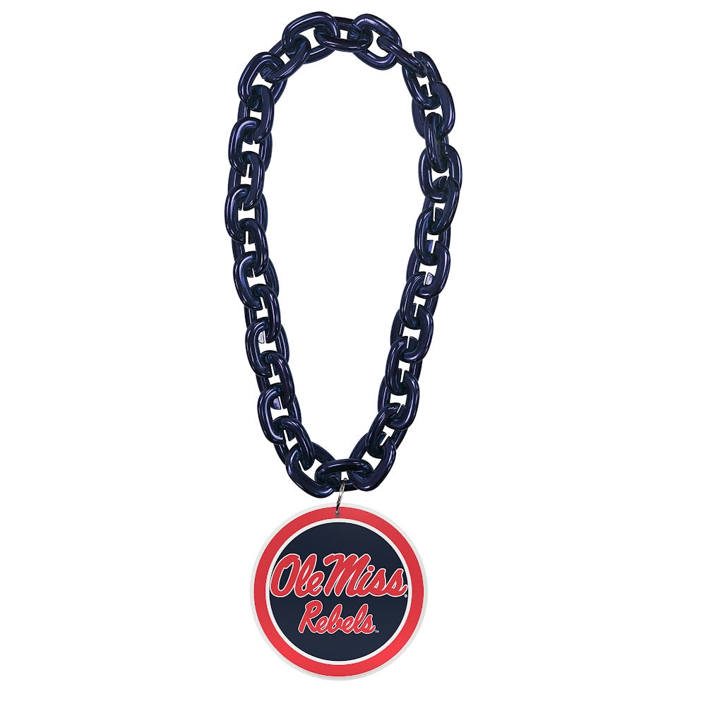 Wholesale OLE MISS (NAVY) FAN CHAIN (PT) CCP-FF-590-61-NV