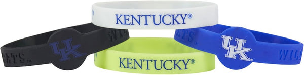 Wholesale KENTUCKY SILICONE BRACELETS (4 PACK) CCP-BC-283-15