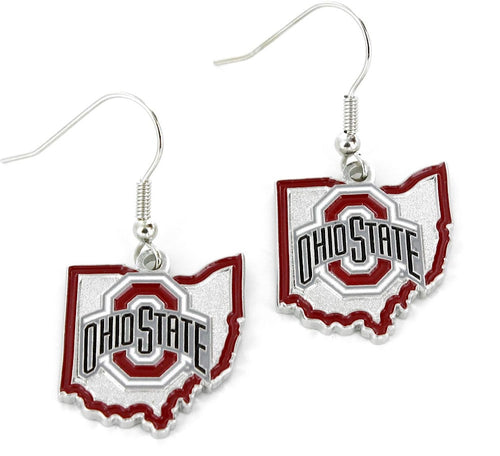 Wholesale OHIO STATE - STATE DESIGN EARRINGS CCP-ER-469-51