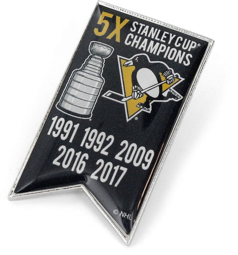 Wholesale PENGUINS CHAMPIONSHIP BANNER PIN (SP) NHL-PN-1064-14