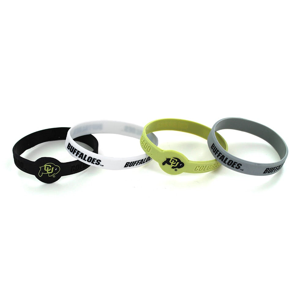 Wholesale COLORADO SILICONE BRACELETS (4 PACK) CCP-BC-283-105