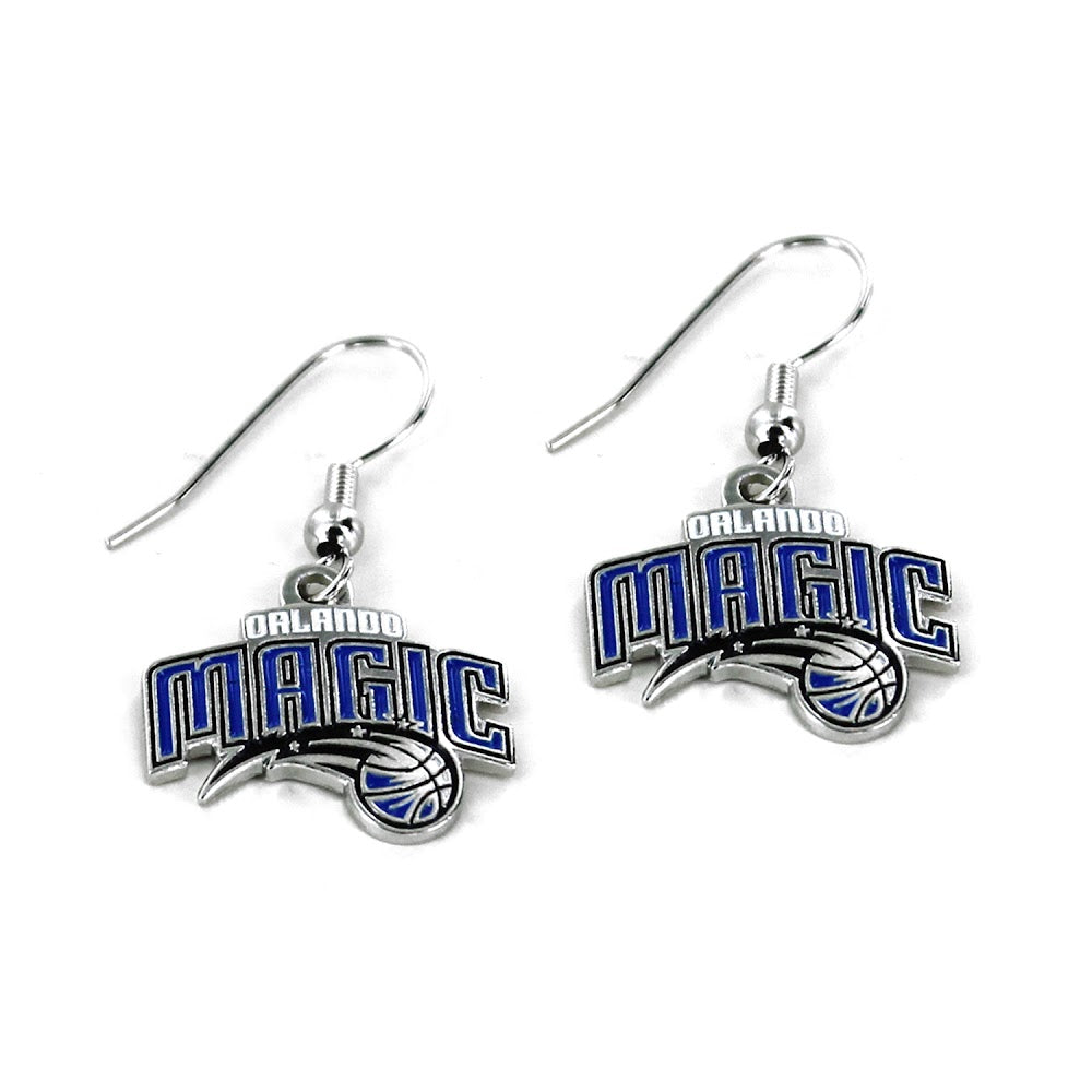 Wholesale MAGIC LOGO DANGLER EARRINGS NBA-ER-015-05