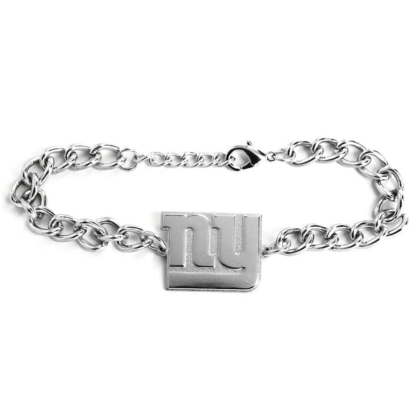 Wholesale NEW YORK GIANTS CHAIN LINK LOGO BRACELET NFL-BC-642-23