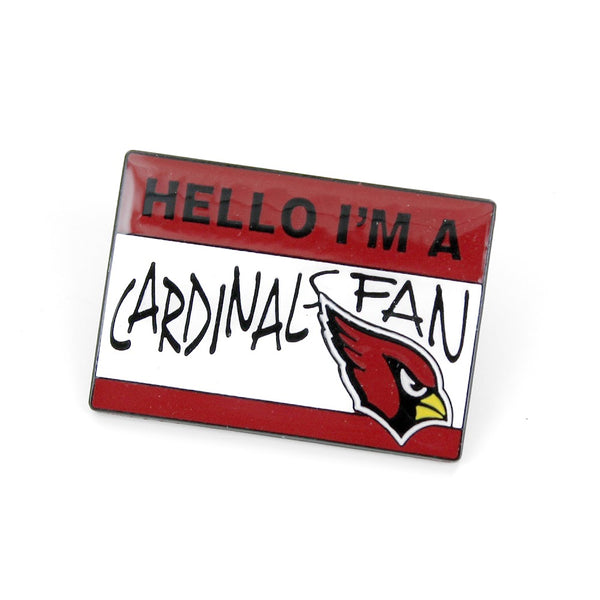 Wholesale ARIZONA CARDINALS NAME TAG PIN NFL-PN-625-25